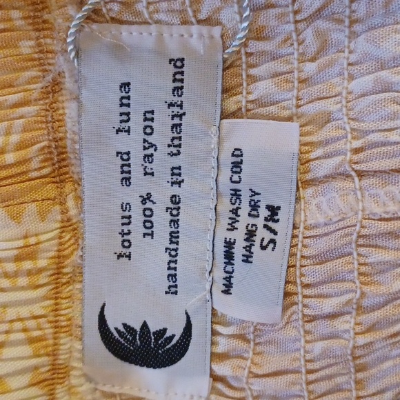 Lotus and Luna Mandala Paisley Havana Harem Pants. Size S/M - Picture 12 of 14